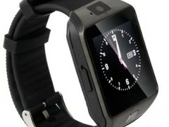 Smartwatch iUni DZ09 Plus, Camera 1.3MP, BT, 1.54 Inch, Negru + Card MicroSD 8GB Cadou